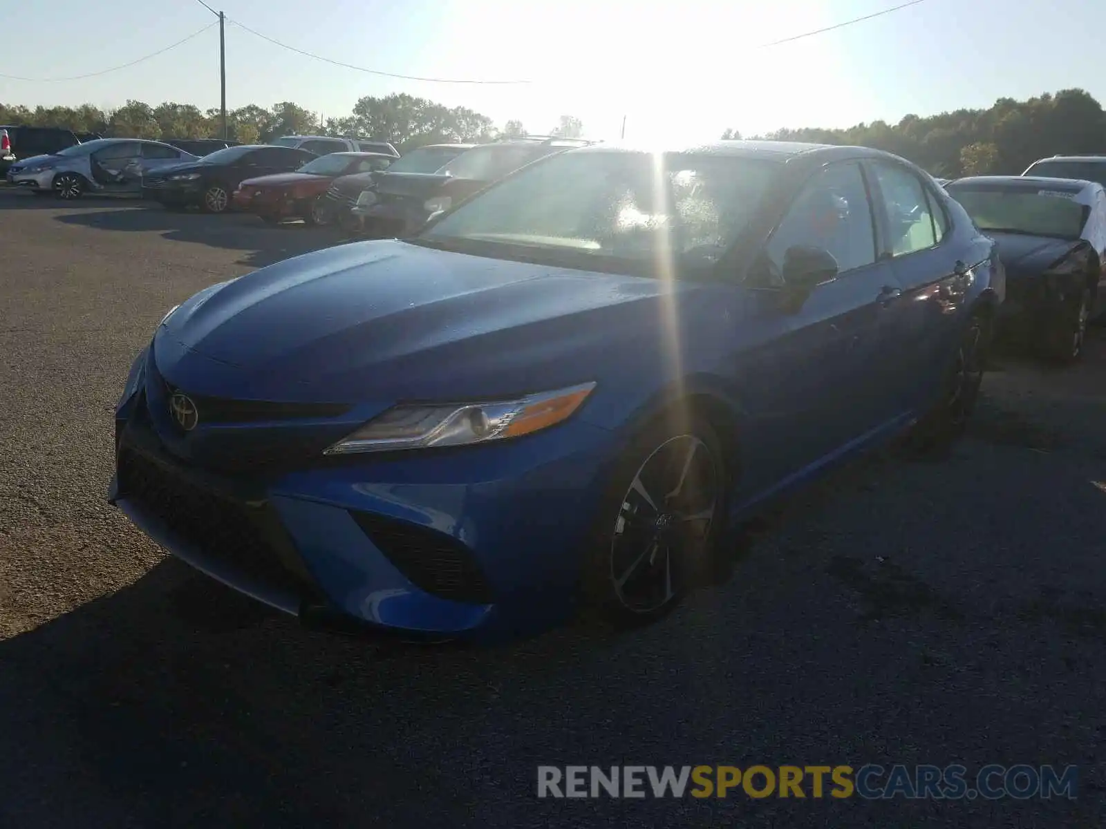 2 Photograph of a damaged car 4T1K61AK3LU307197 TOYOTA CAMRY 2020