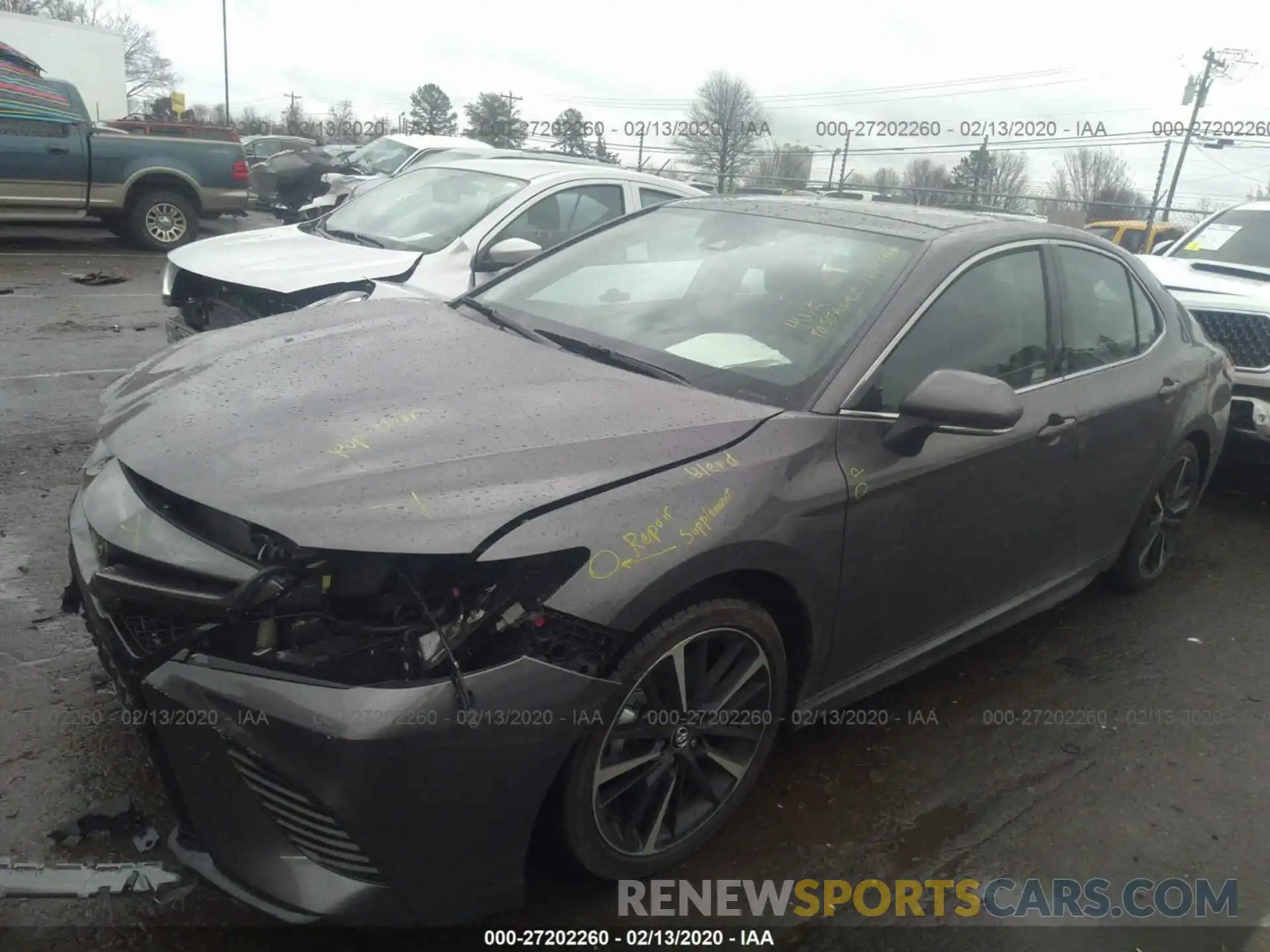 6 Photograph of a damaged car 4T1K61AK3LU313839 TOYOTA CAMRY 2020