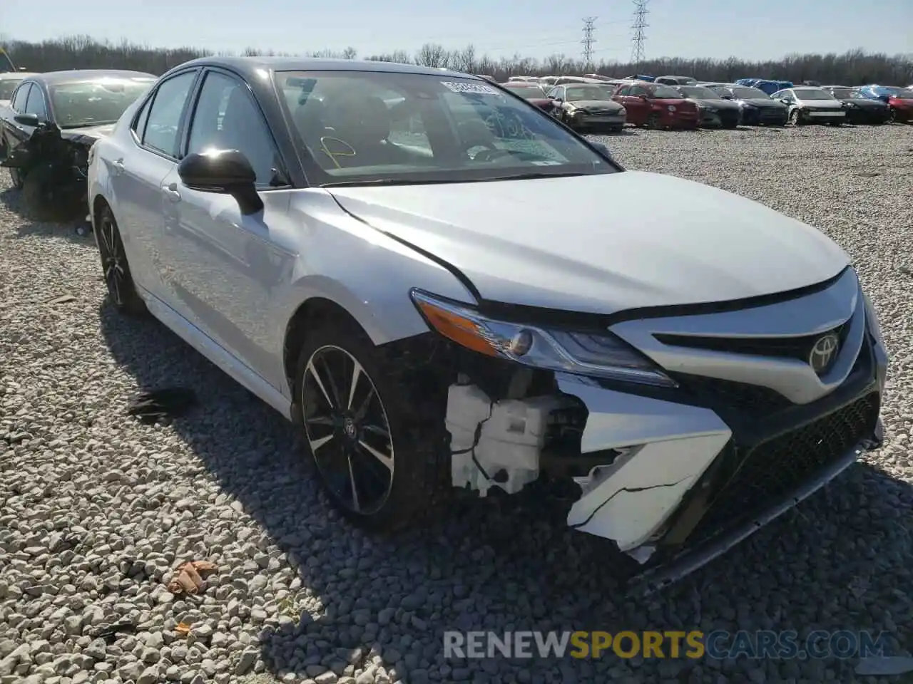 1 Photograph of a damaged car 4T1K61AK3LU322735 TOYOTA CAMRY 2020