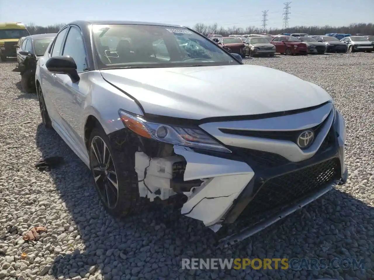 9 Photograph of a damaged car 4T1K61AK3LU322735 TOYOTA CAMRY 2020