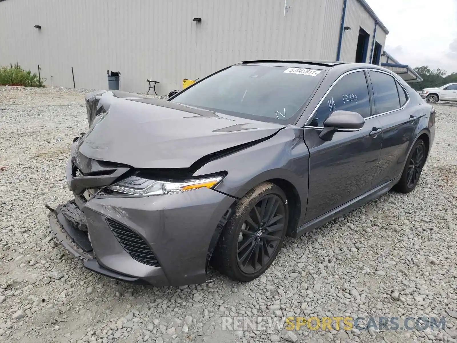 2 Photograph of a damaged car 4T1K61AK3LU323965 TOYOTA CAMRY 2020