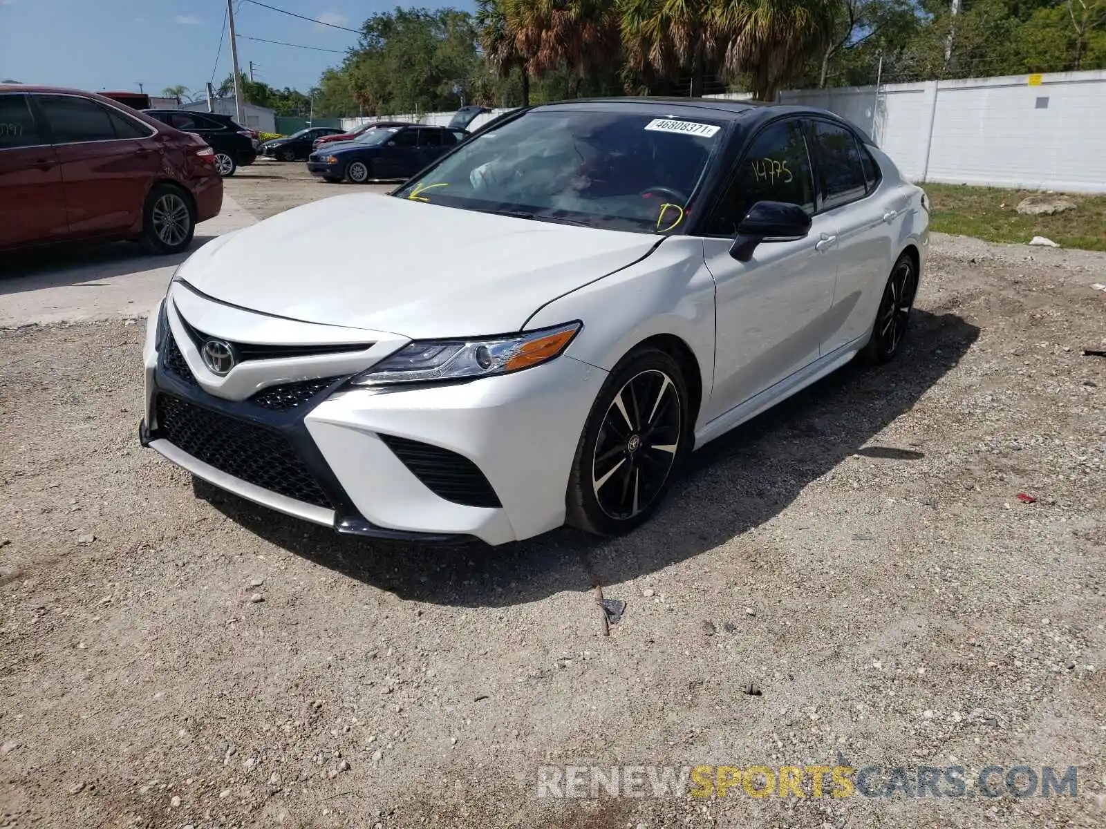 2 Photograph of a damaged car 4T1K61AK3LU373815 TOYOTA CAMRY 2020