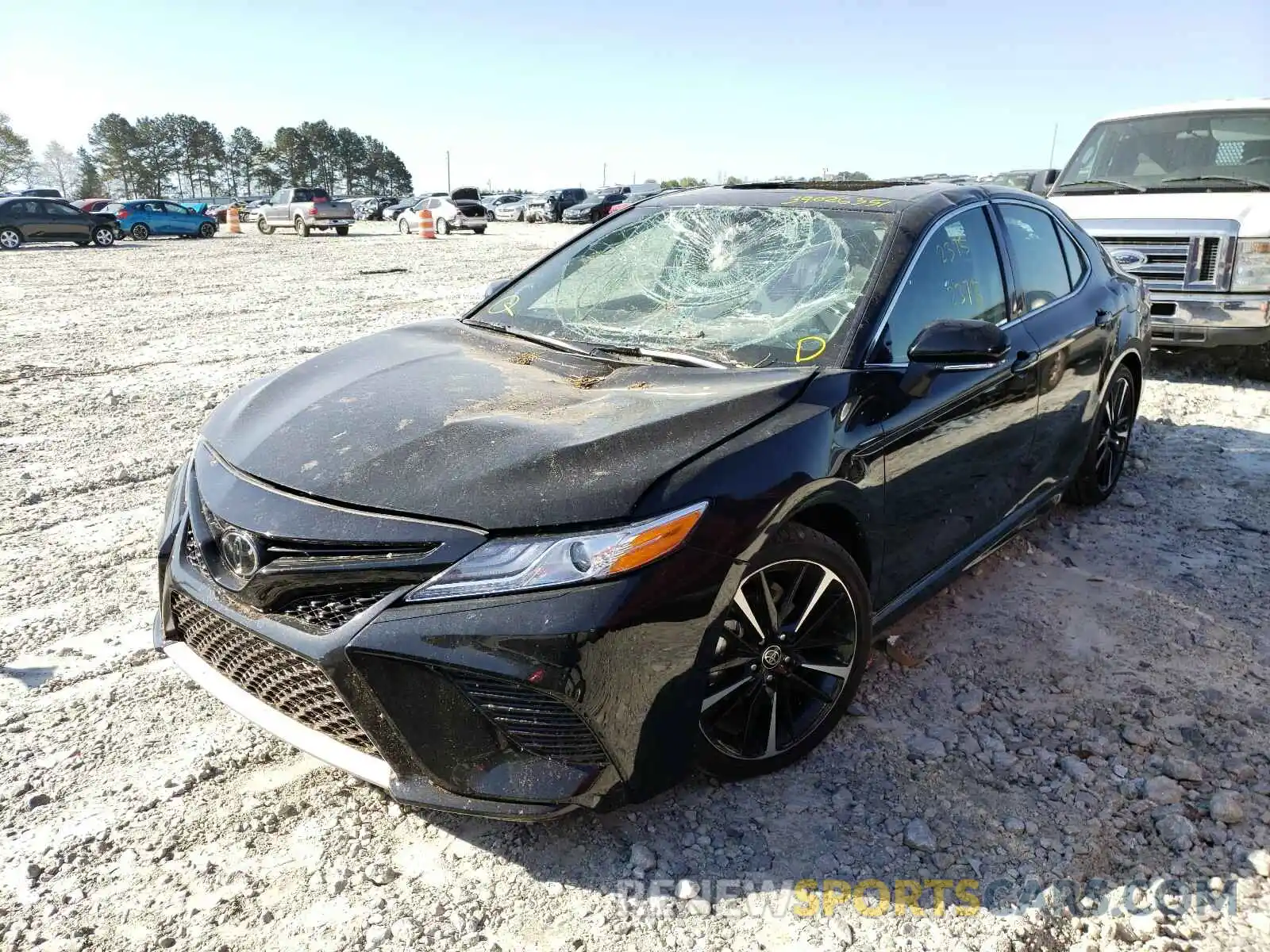 2 Photograph of a damaged car 4T1K61AK3LU401872 TOYOTA CAMRY 2020