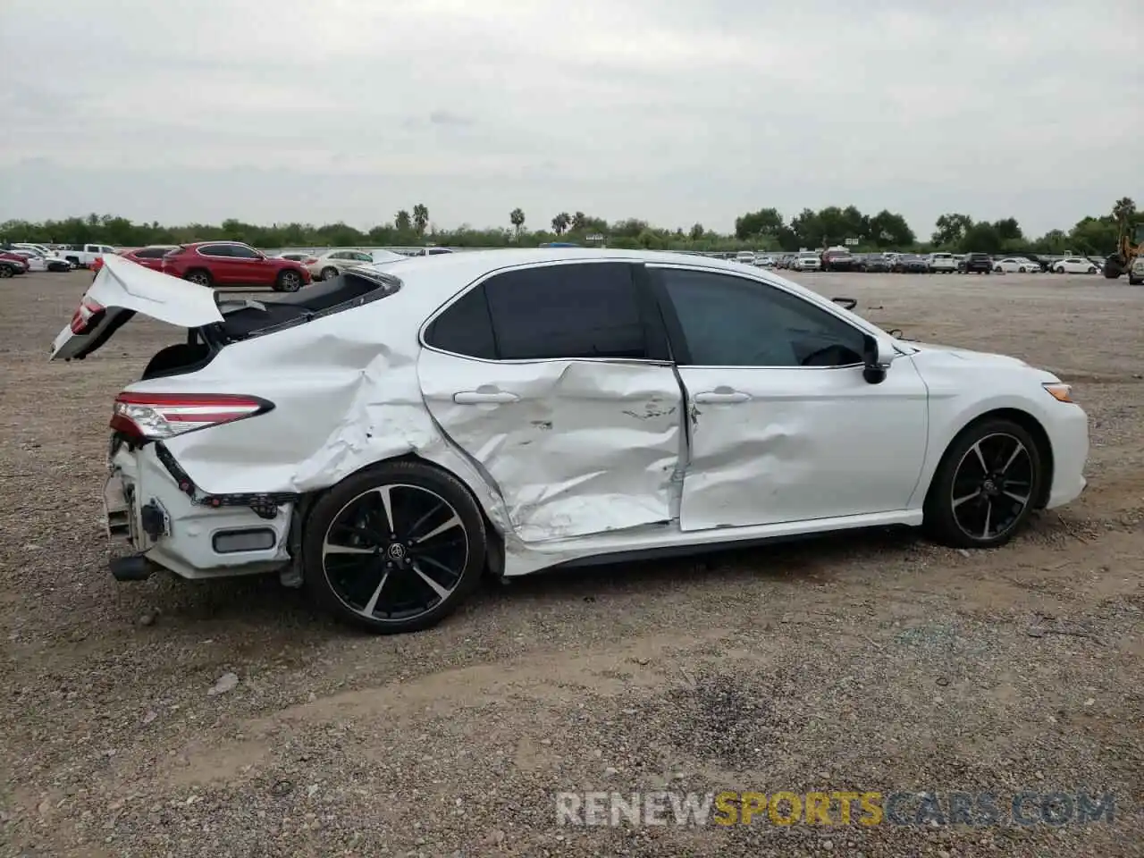 9 Photograph of a damaged car 4T1K61AK3LU502653 TOYOTA CAMRY 2020