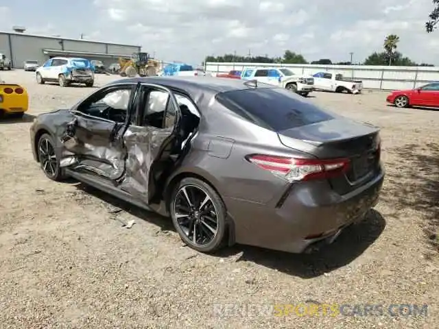 3 Photograph of a damaged car 4T1K61AK3LU909131 TOYOTA CAMRY 2020