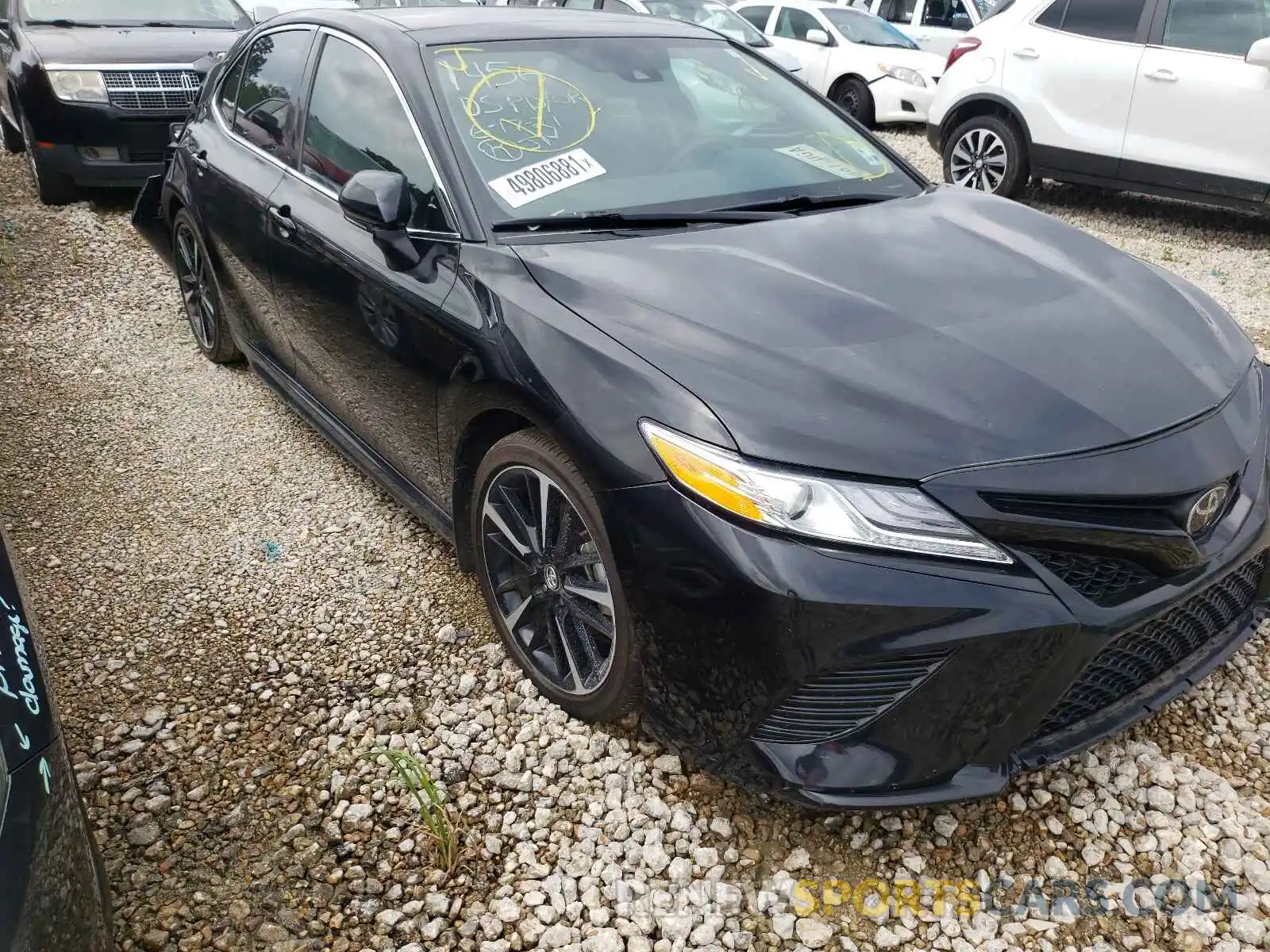 1 Photograph of a damaged car 4T1K61AK3LU921456 TOYOTA CAMRY 2020