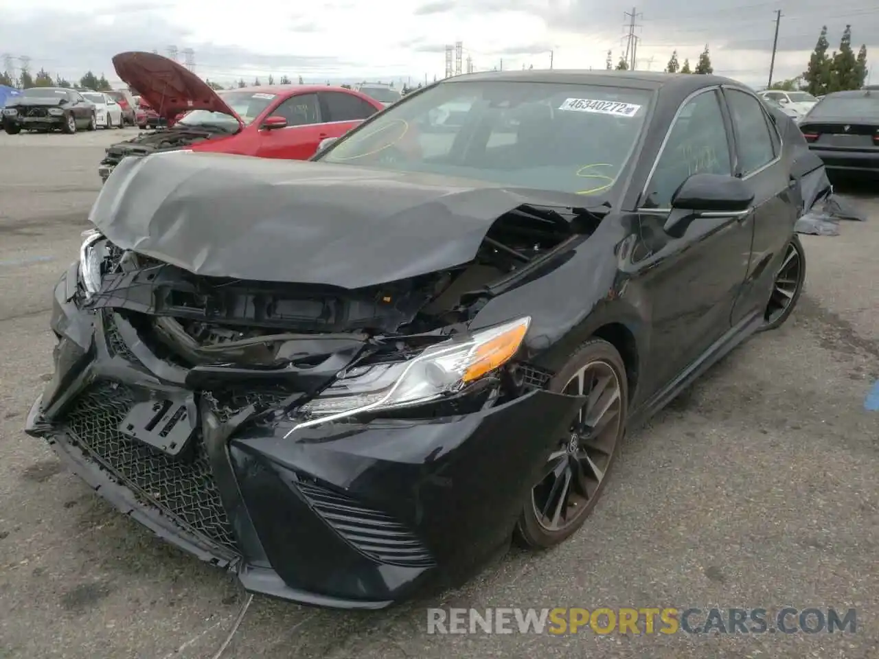 2 Photograph of a damaged car 4T1K61AK3LU960788 TOYOTA CAMRY 2020