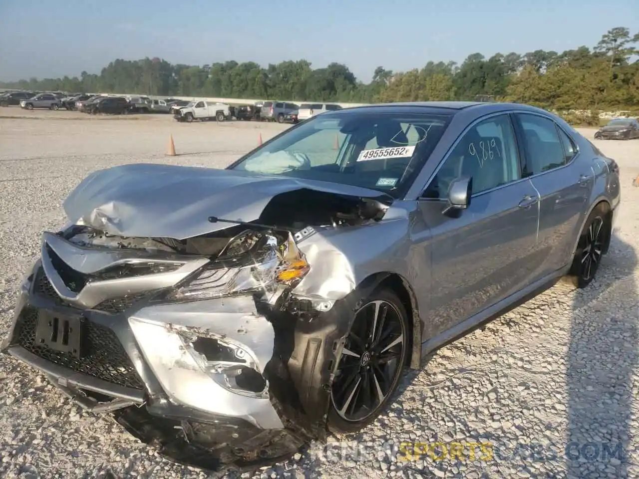 2 Photograph of a damaged car 4T1K61AK3LU971645 TOYOTA CAMRY 2020