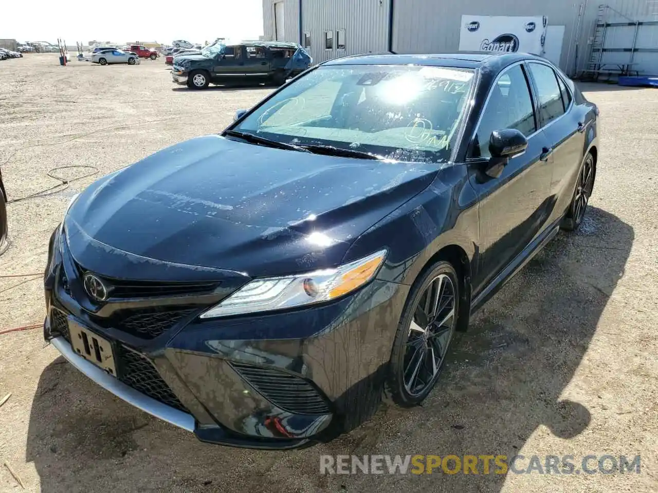 2 Photograph of a damaged car 4T1K61AK3LU976912 TOYOTA CAMRY 2020