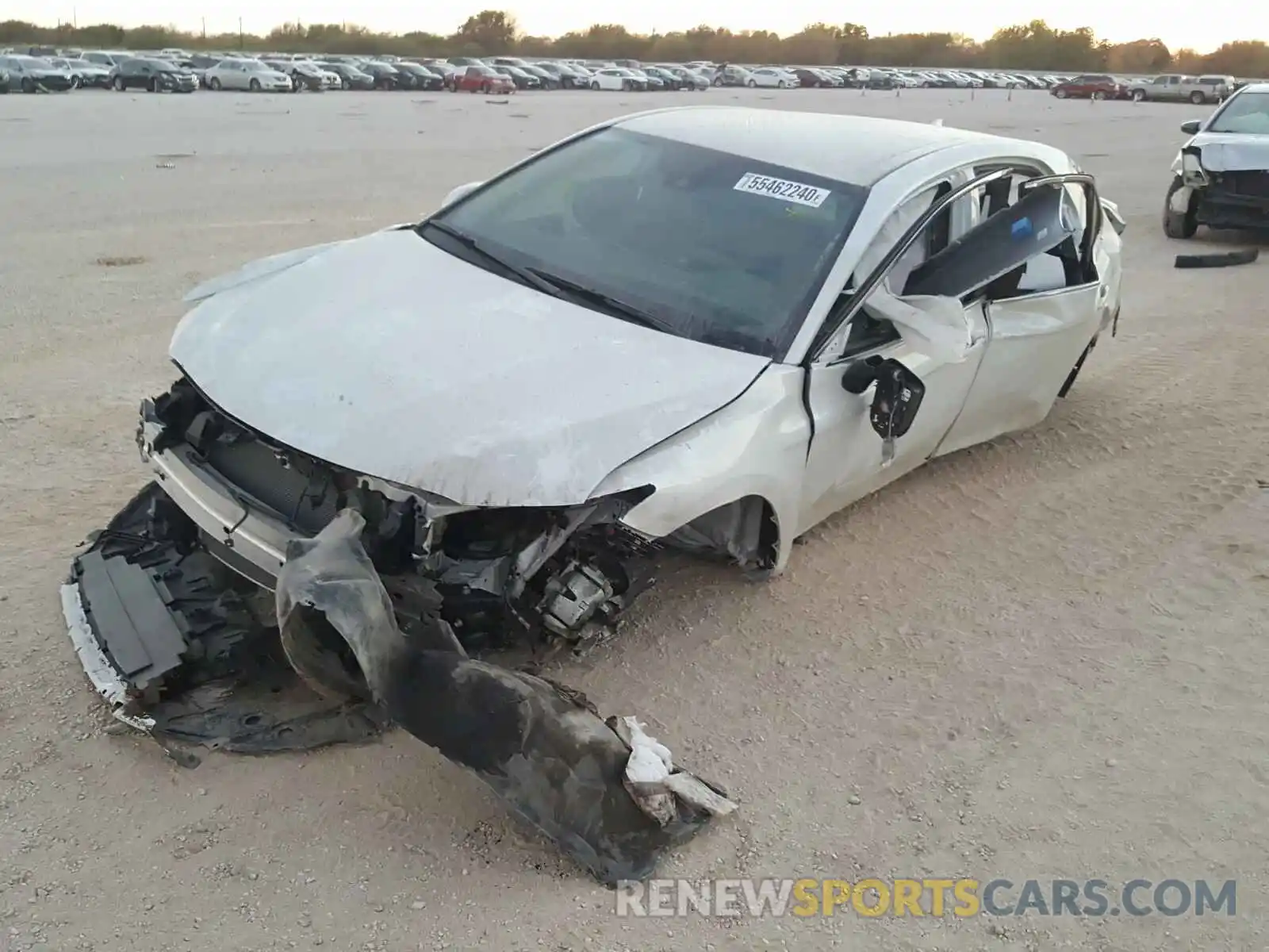 2 Photograph of a damaged car 4T1K61AK3LU988803 TOYOTA CAMRY 2020