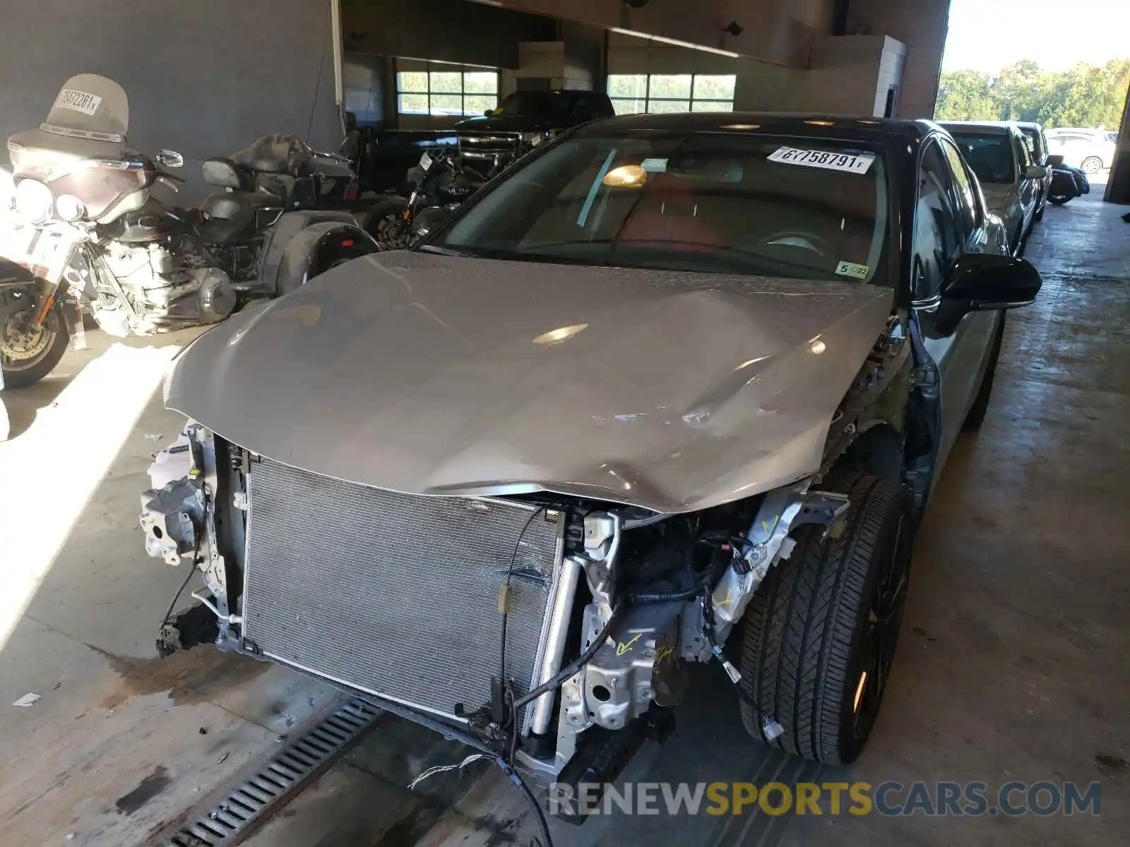 2 Photograph of a damaged car 4T1K61AK4LU319567 TOYOTA CAMRY 2020