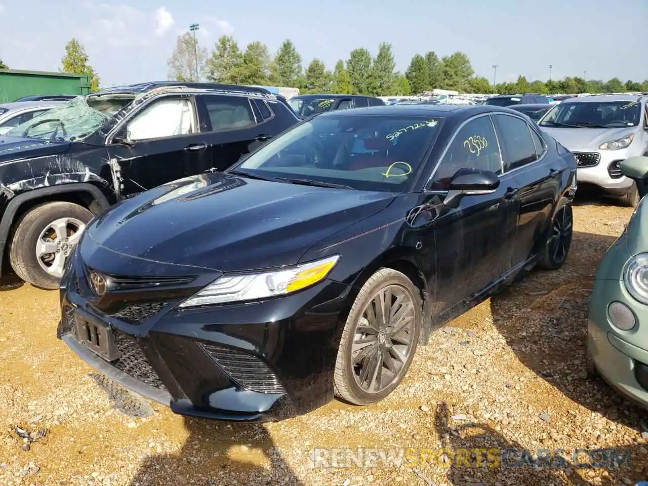 2 Photograph of a damaged car 4T1K61AK4LU328446 TOYOTA CAMRY 2020