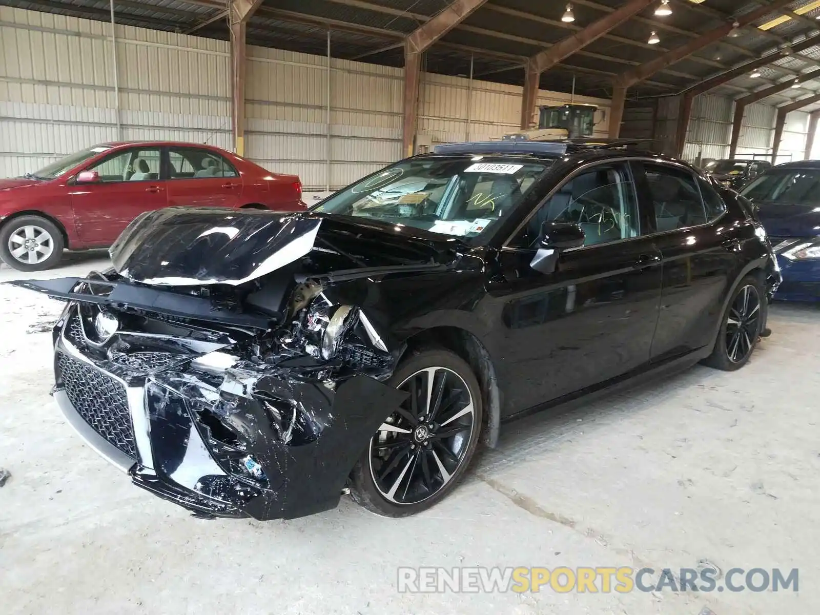 2 Photograph of a damaged car 4T1K61AK4LU331556 TOYOTA CAMRY 2020