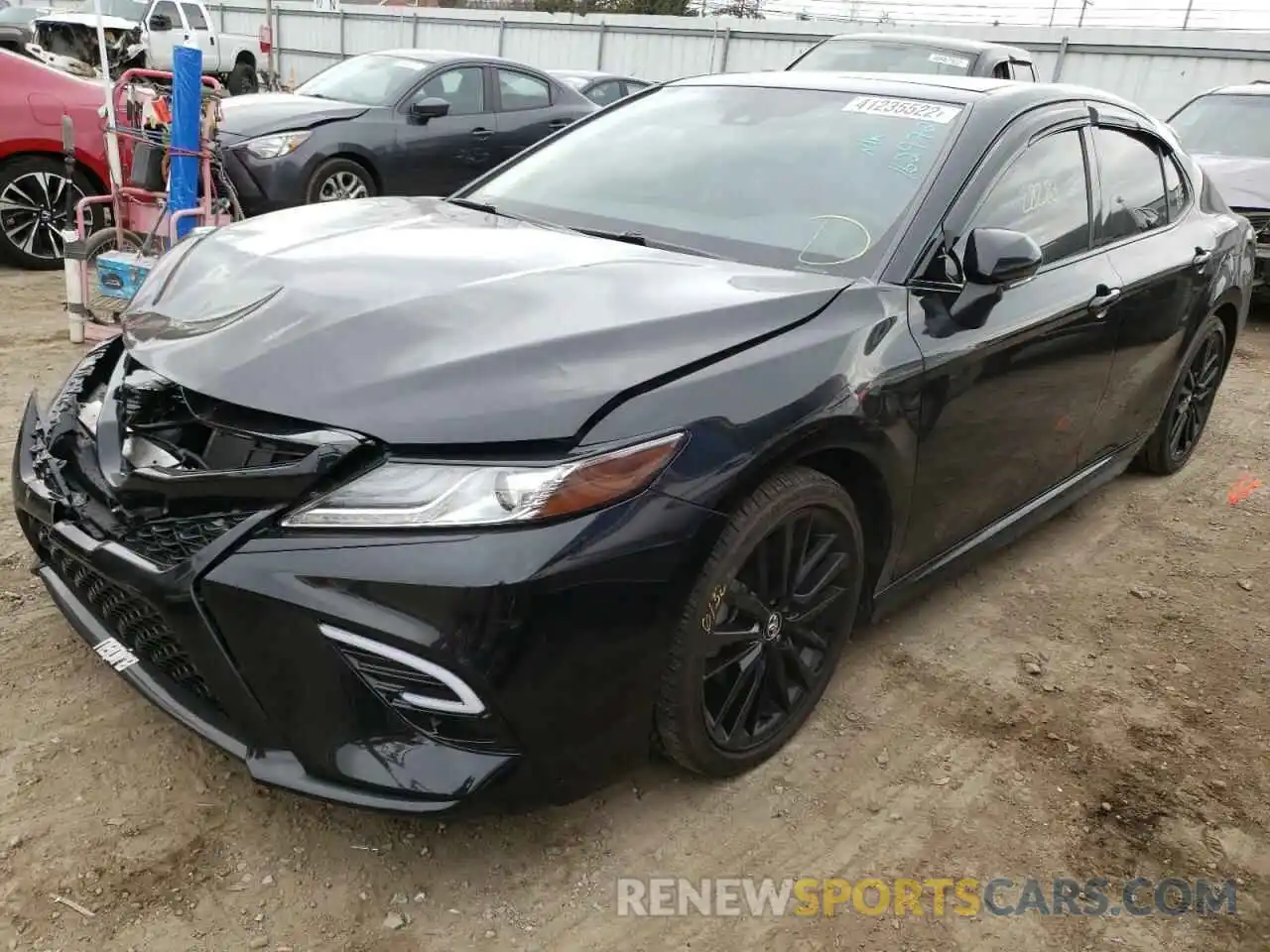 2 Photograph of a damaged car 4T1K61AK4LU333498 TOYOTA CAMRY 2020