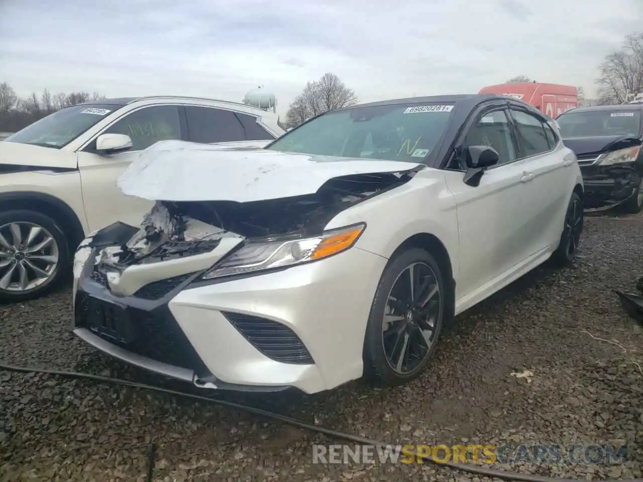 2 Photograph of a damaged car 4T1K61AK4LU345327 TOYOTA CAMRY 2020