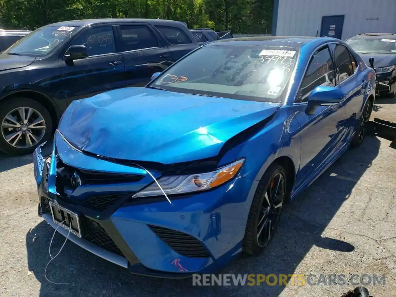 2 Photograph of a damaged car 4T1K61AK4LU349958 TOYOTA CAMRY 2020