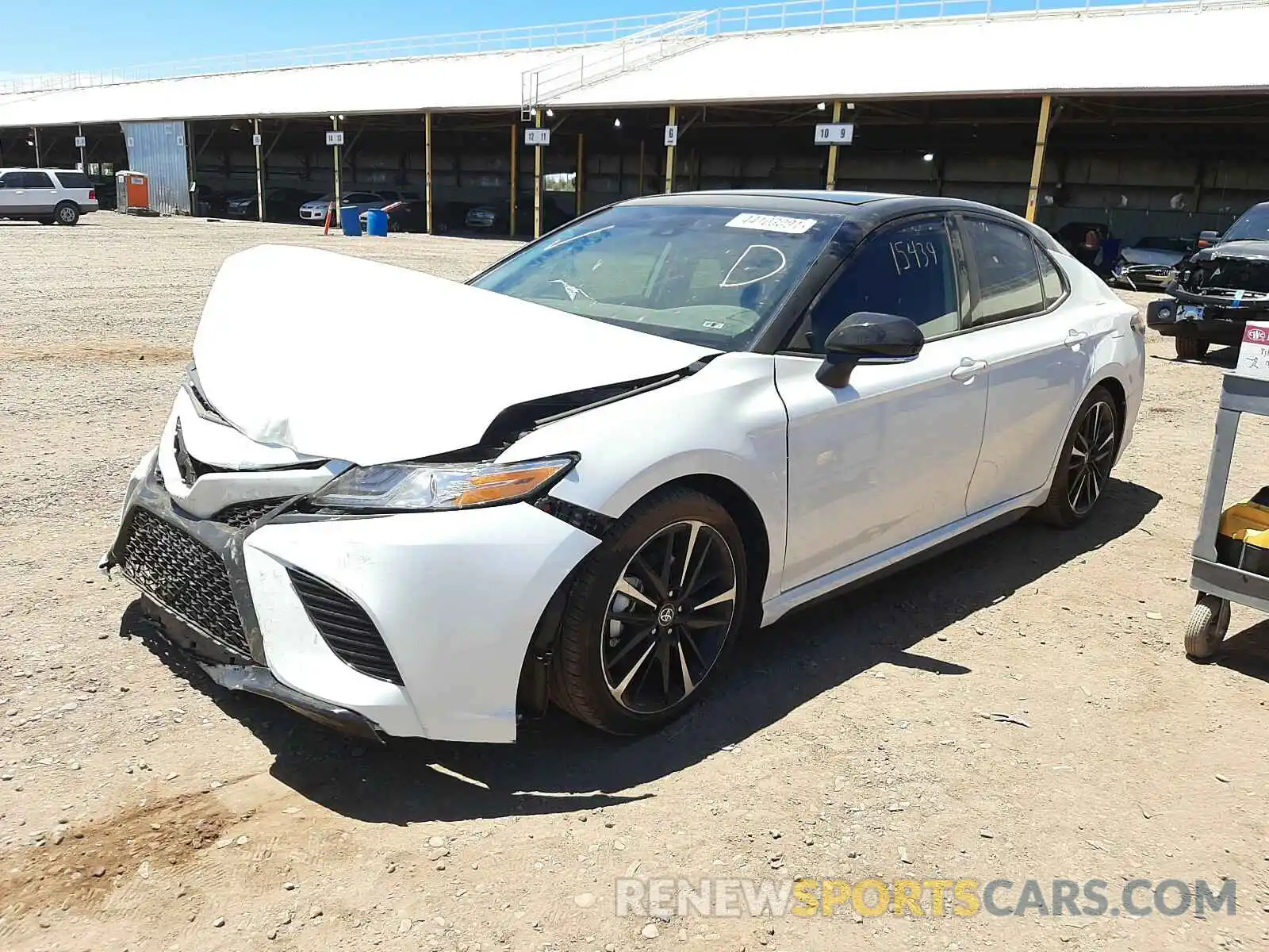 2 Photograph of a damaged car 4T1K61AK4LU370678 TOYOTA CAMRY 2020