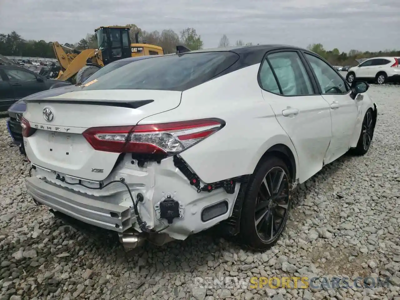 4 Photograph of a damaged car 4T1K61AK4LU381440 TOYOTA CAMRY 2020