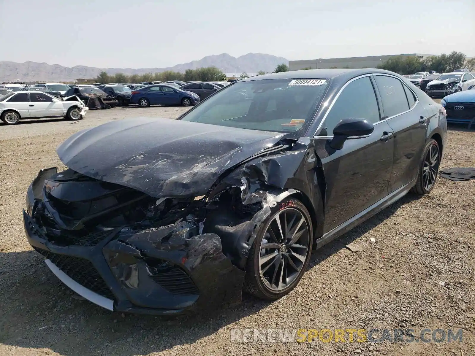 2 Photograph of a damaged car 4T1K61AK4LU386220 TOYOTA CAMRY 2020