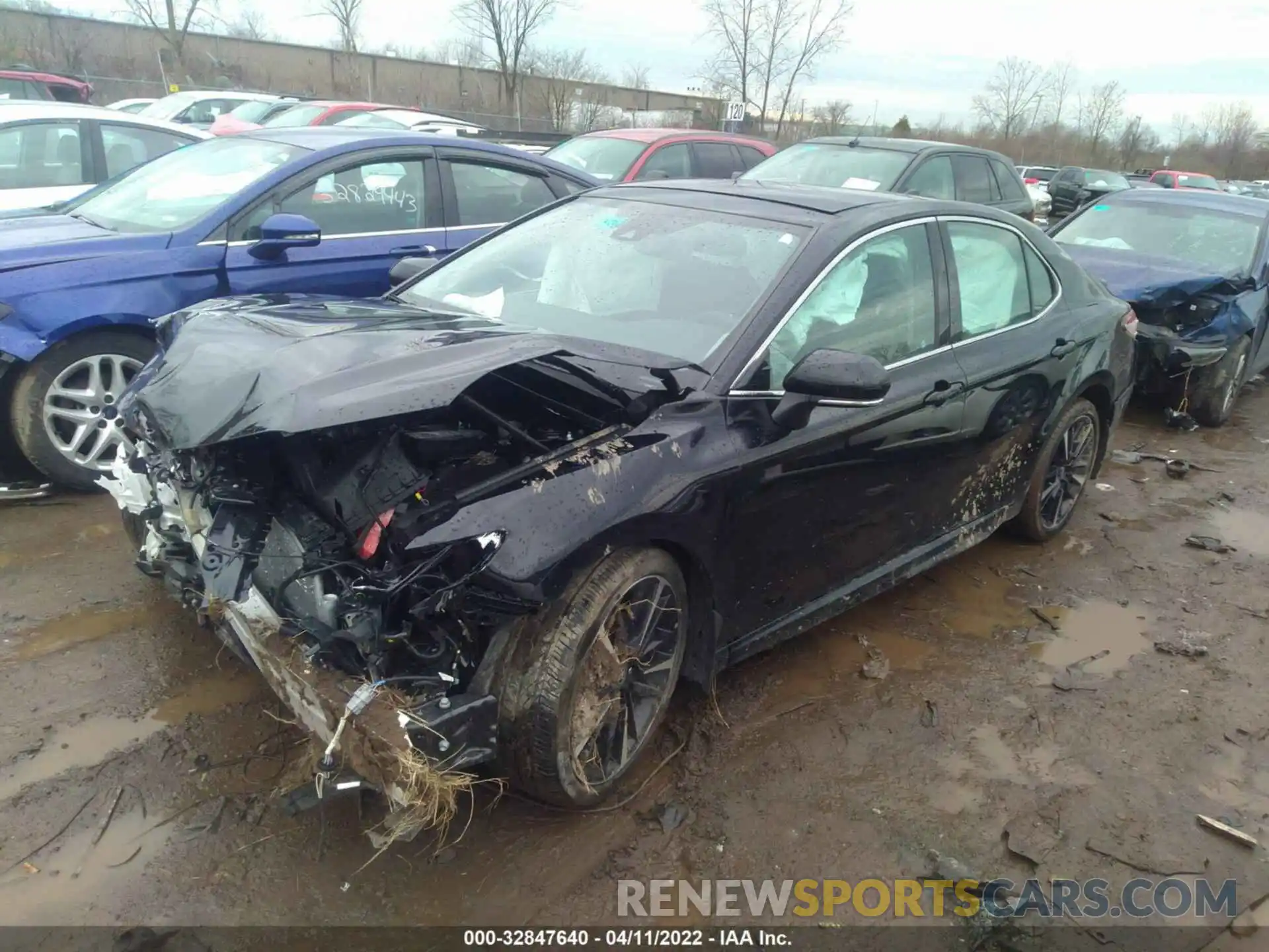 2 Photograph of a damaged car 4T1K61AK4LU503455 TOYOTA CAMRY 2020