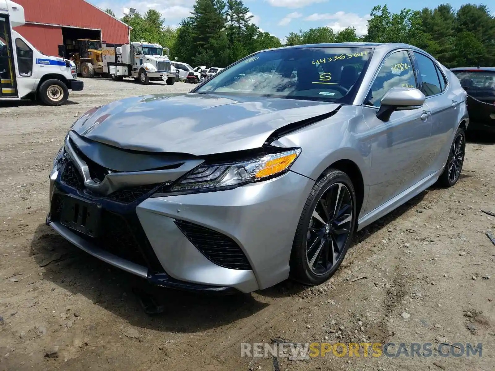 2 Photograph of a damaged car 4T1K61AK4LU861039 TOYOTA CAMRY 2020