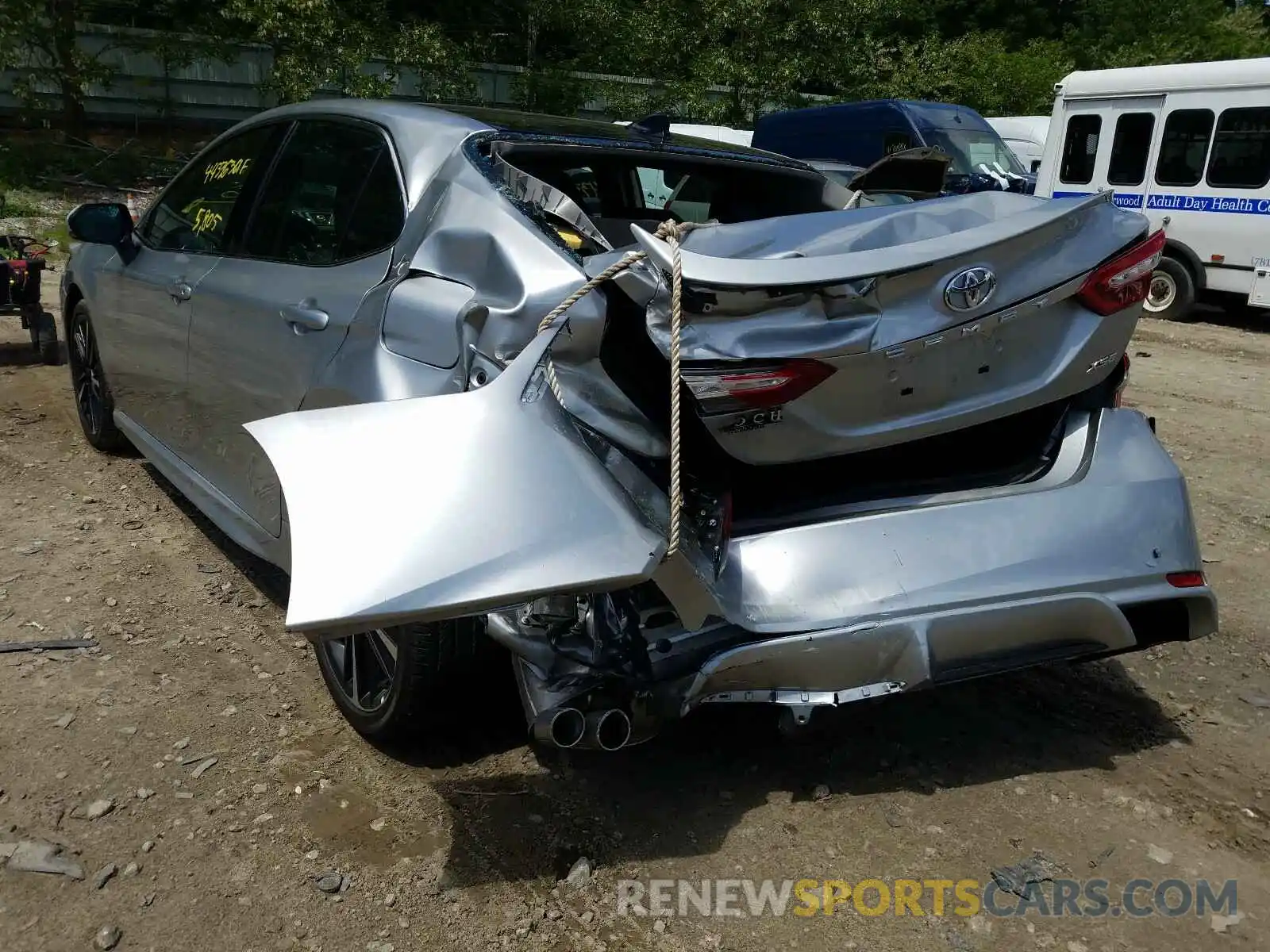 3 Photograph of a damaged car 4T1K61AK4LU861039 TOYOTA CAMRY 2020