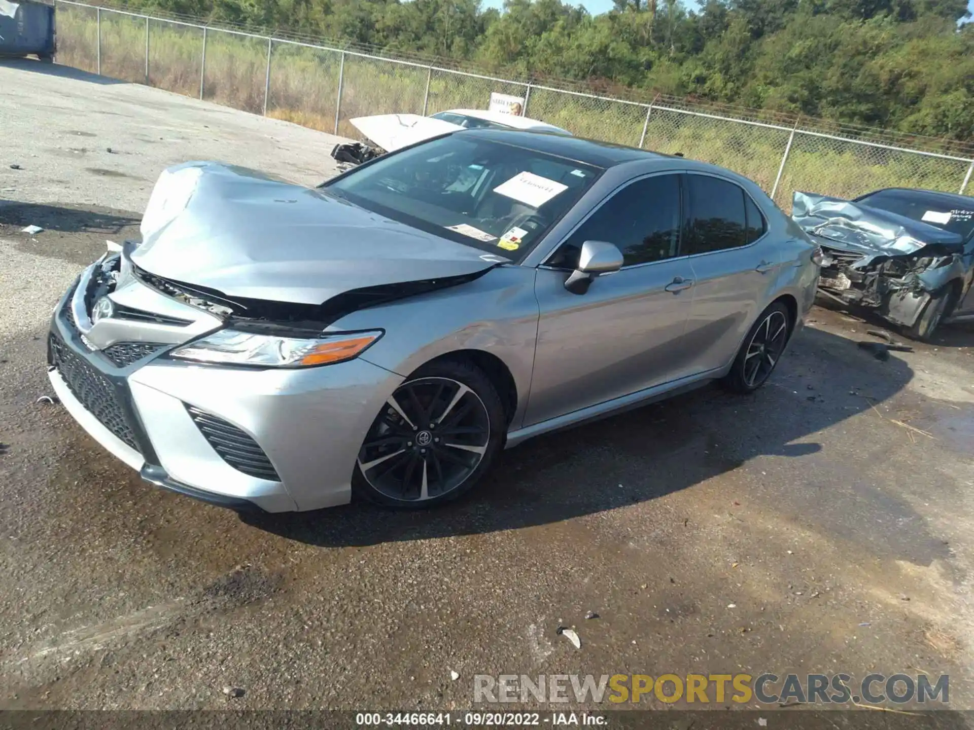 2 Photograph of a damaged car 4T1K61AK4LU864801 TOYOTA CAMRY 2020