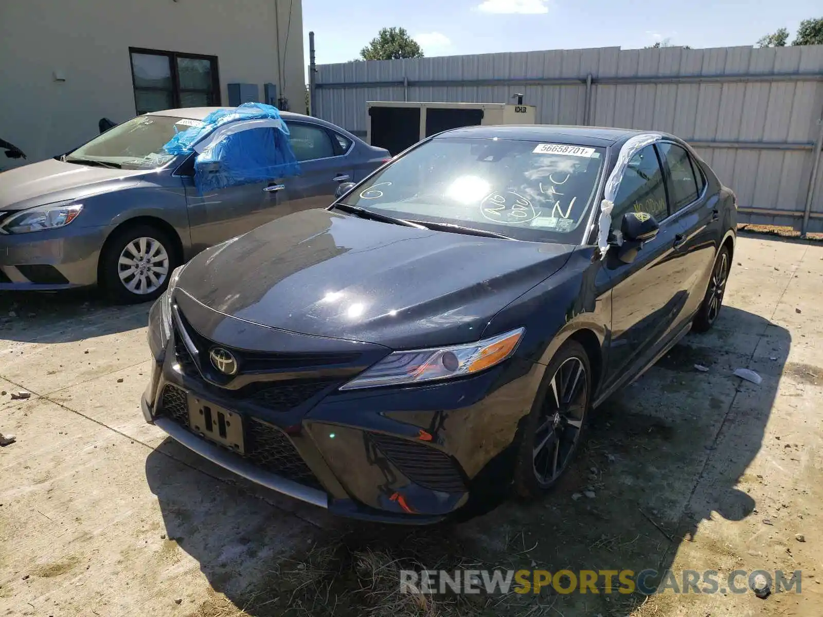 2 Photograph of a damaged car 4T1K61AK4LU869920 TOYOTA CAMRY 2020