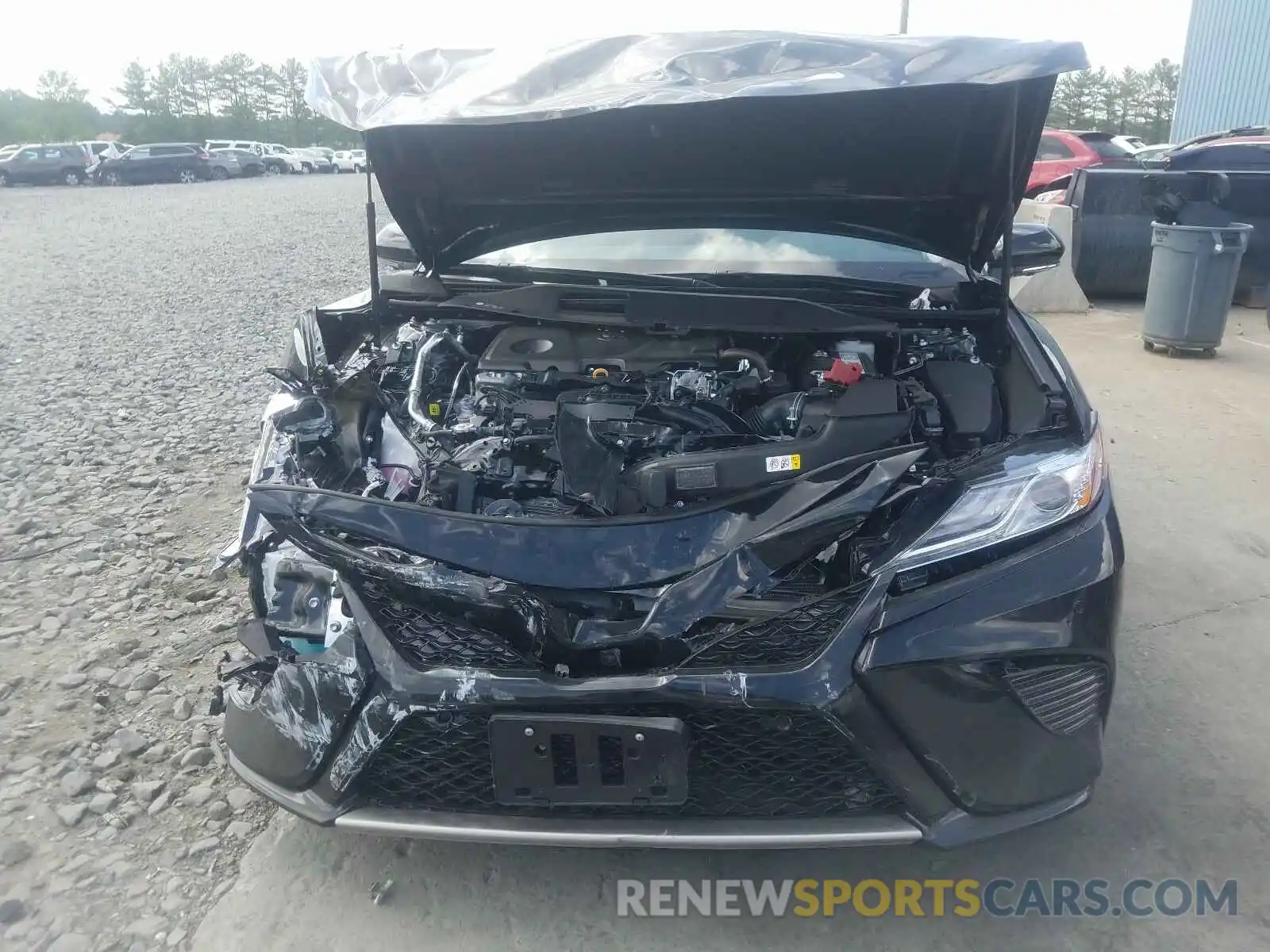 9 Photograph of a damaged car 4T1K61AK4LU872218 TOYOTA CAMRY 2020