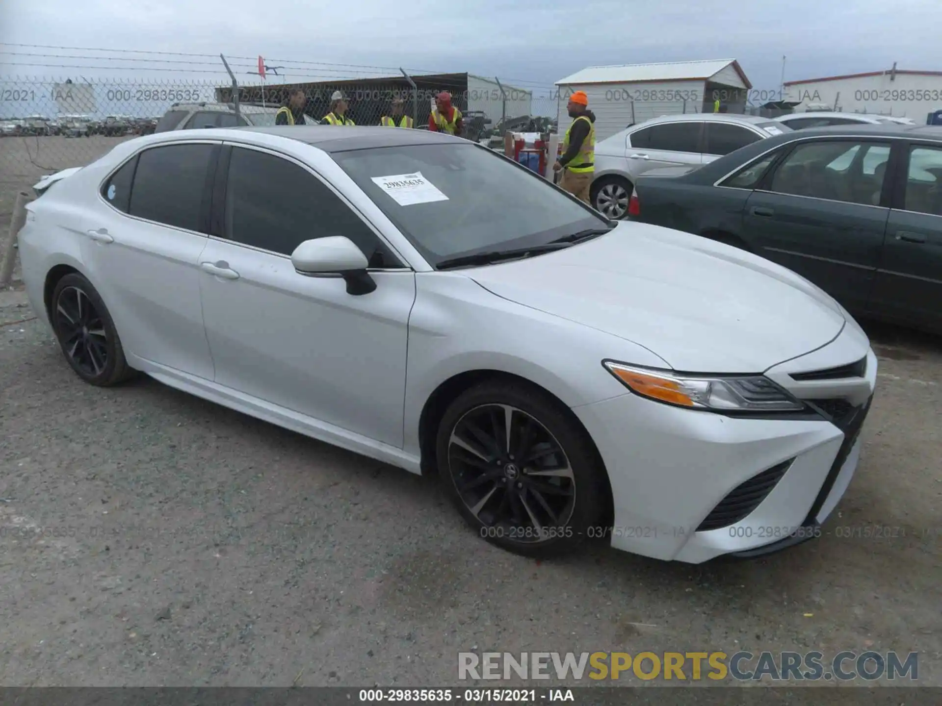 1 Photograph of a damaged car 4T1K61AK4LU892694 TOYOTA CAMRY 2020