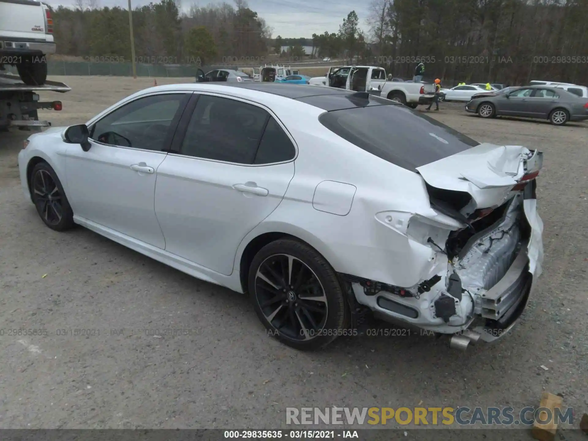 3 Photograph of a damaged car 4T1K61AK4LU892694 TOYOTA CAMRY 2020