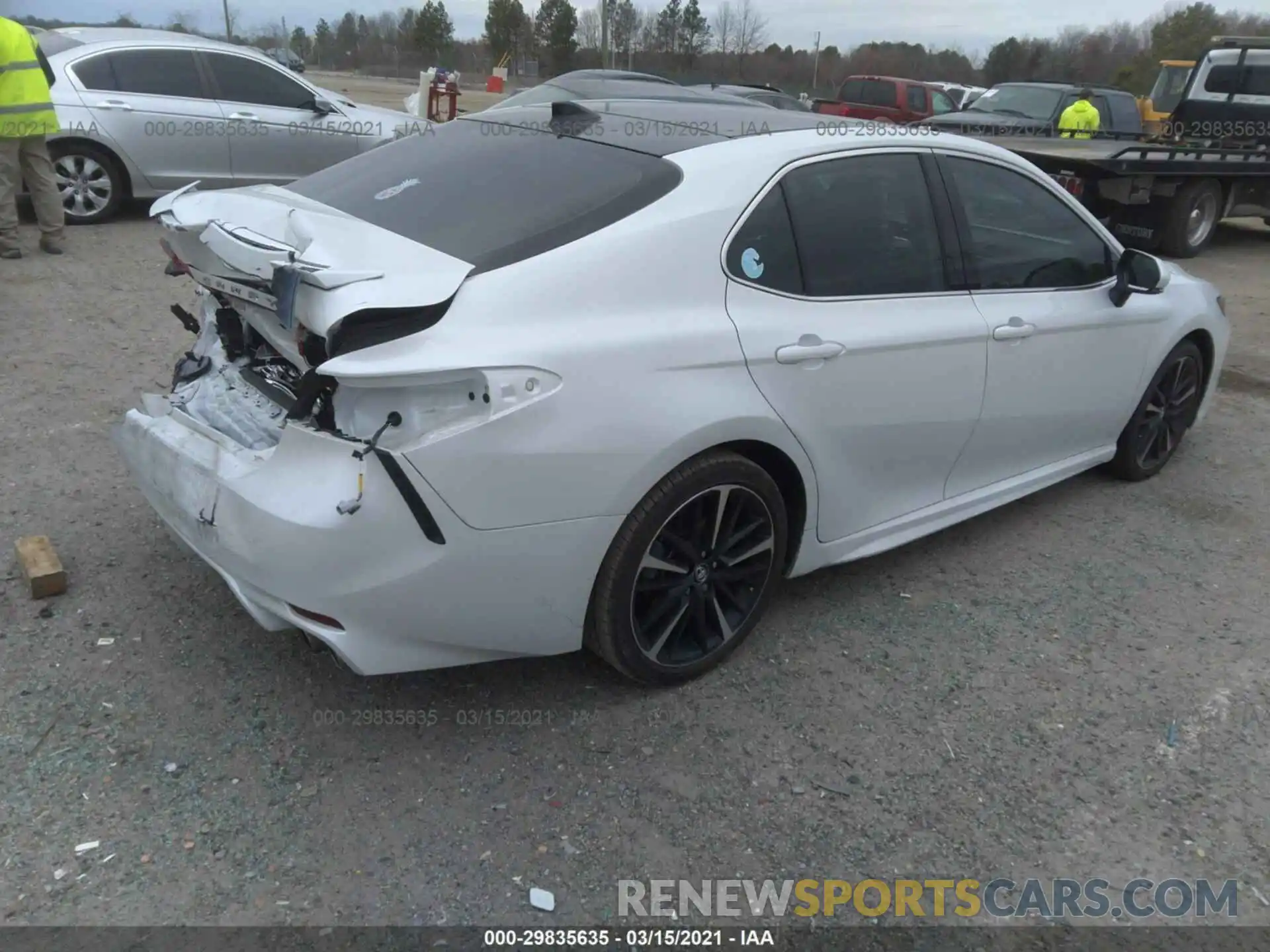 4 Photograph of a damaged car 4T1K61AK4LU892694 TOYOTA CAMRY 2020