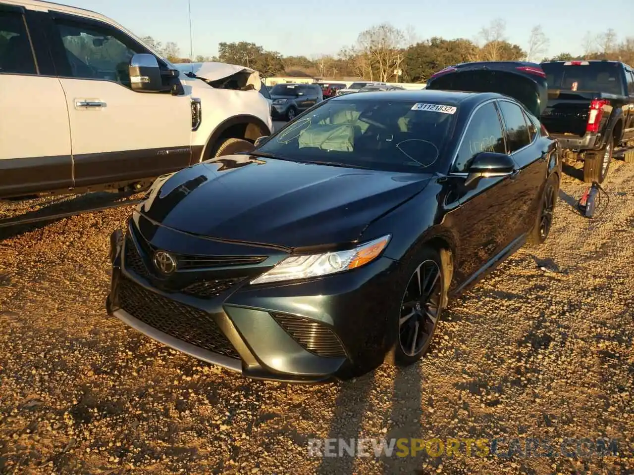 2 Photograph of a damaged car 4T1K61AK4LU918517 TOYOTA CAMRY 2020