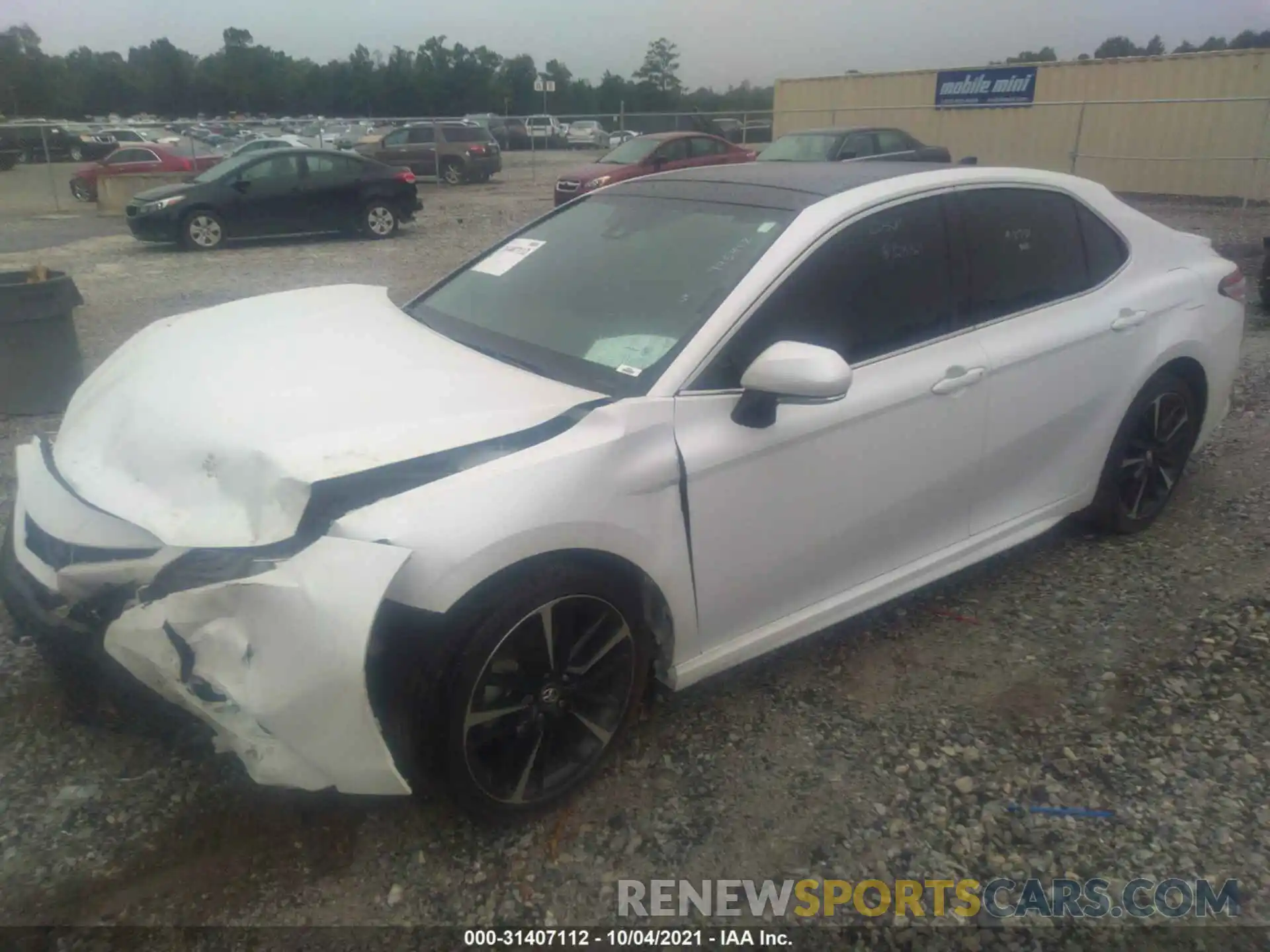 2 Photograph of a damaged car 4T1K61AK4LU945412 TOYOTA CAMRY 2020