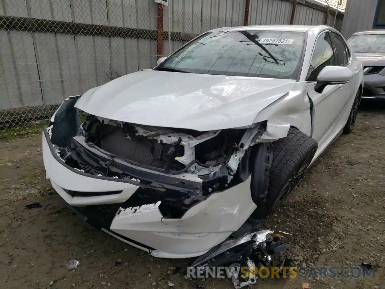 2 Photograph of a damaged car 4T1K61AK4LU953770 TOYOTA CAMRY 2020