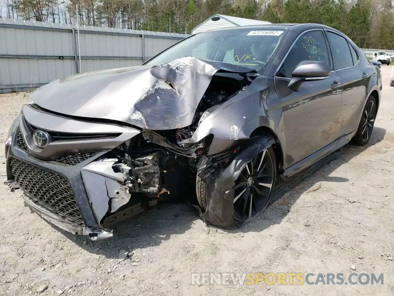 2 Photograph of a damaged car 4T1K61AK4LU956152 TOYOTA CAMRY 2020