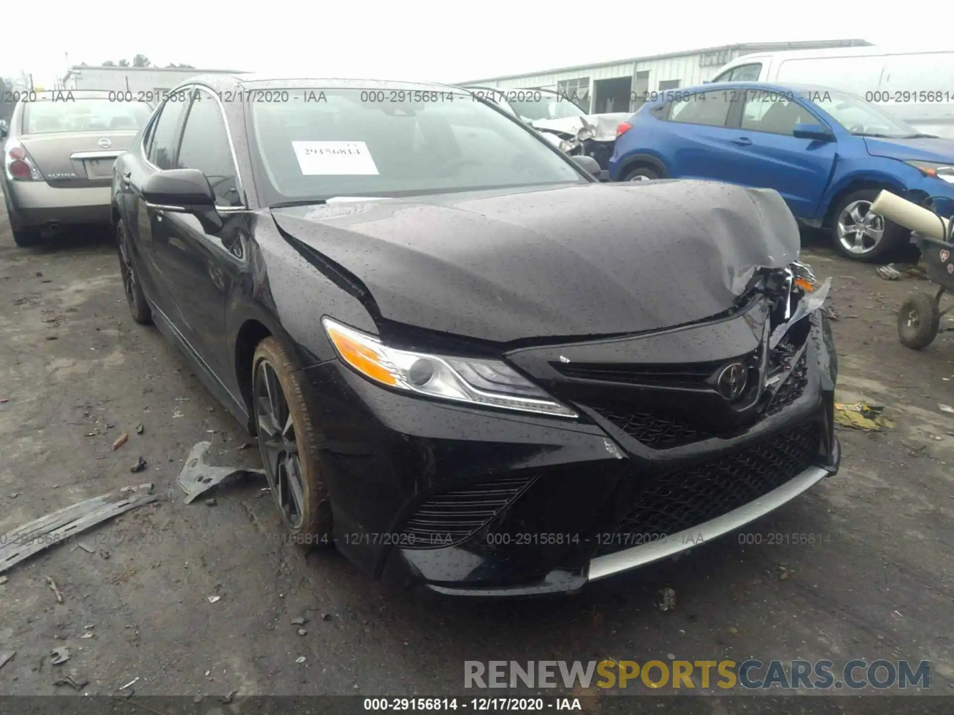 1 Photograph of a damaged car 4T1K61AK4LU973565 TOYOTA CAMRY 2020