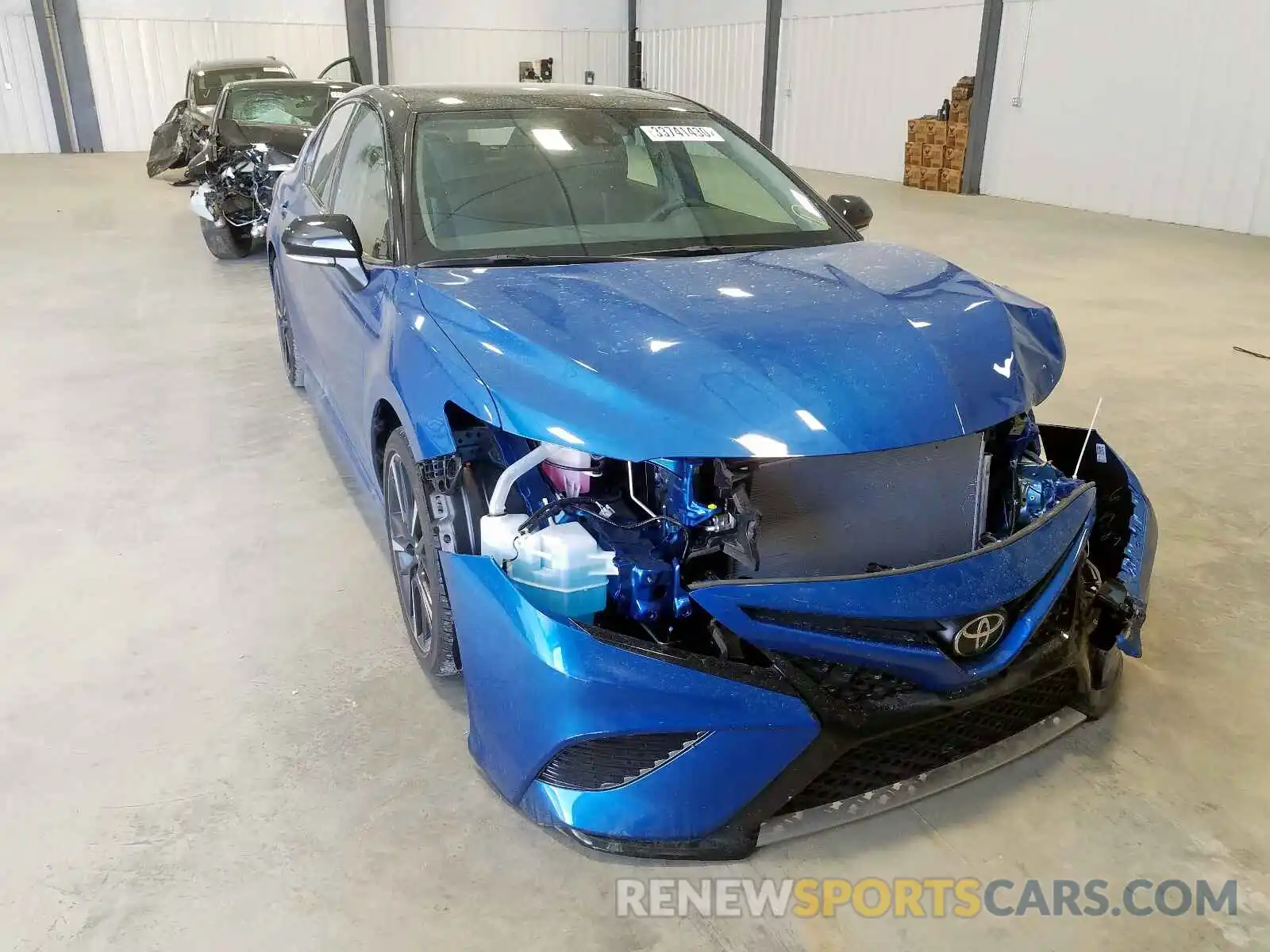 1 Photograph of a damaged car 4T1K61AK5LU306617 TOYOTA CAMRY 2020