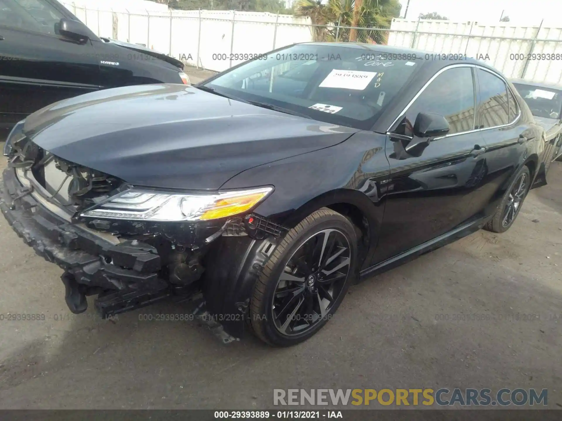 2 Photograph of a damaged car 4T1K61AK5LU312174 TOYOTA CAMRY 2020