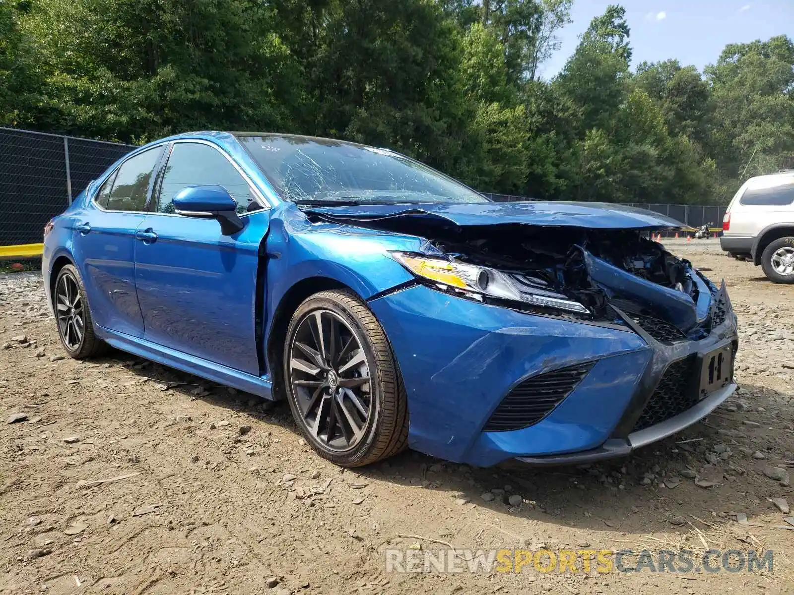 1 Photograph of a damaged car 4T1K61AK5LU349967 TOYOTA CAMRY 2020