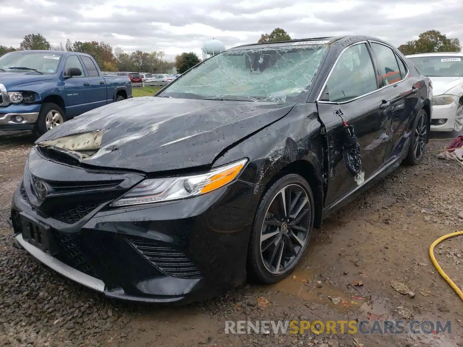 2 Photograph of a damaged car 4T1K61AK5LU374903 TOYOTA CAMRY 2020