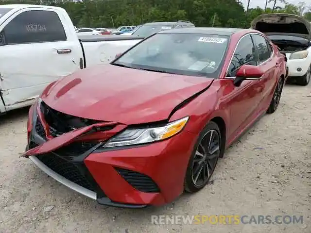 2 Photograph of a damaged car 4T1K61AK5LU375274 TOYOTA CAMRY 2020