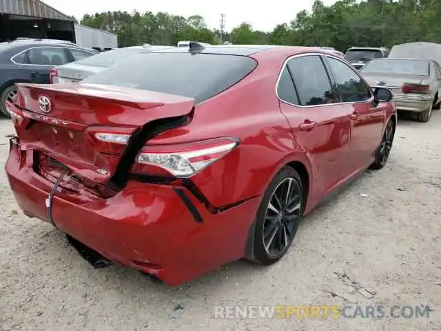 4 Photograph of a damaged car 4T1K61AK5LU375274 TOYOTA CAMRY 2020