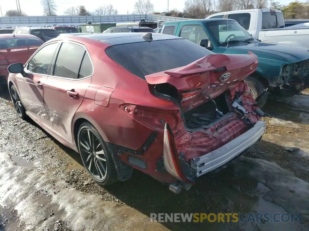 3 Photograph of a damaged car 4T1K61AK5LU377400 TOYOTA CAMRY 2020