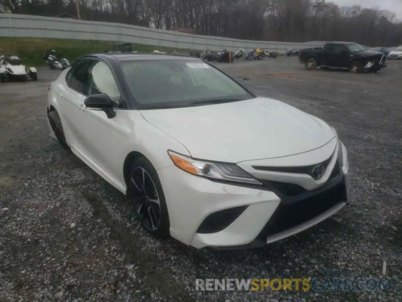 1 Photograph of a damaged car 4T1K61AK5LU378904 TOYOTA CAMRY 2020