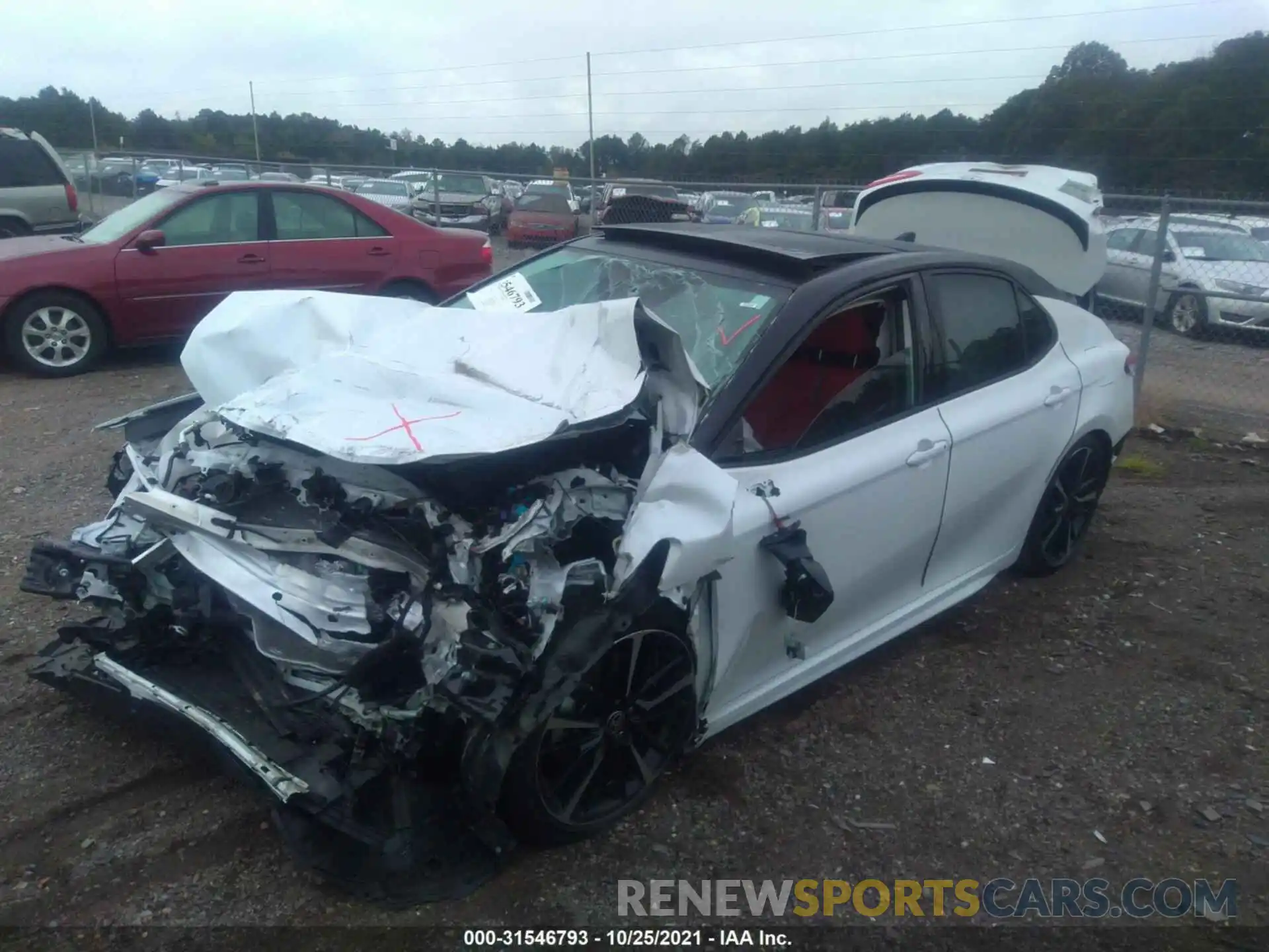 2 Photograph of a damaged car 4T1K61AK5LU383262 TOYOTA CAMRY 2020