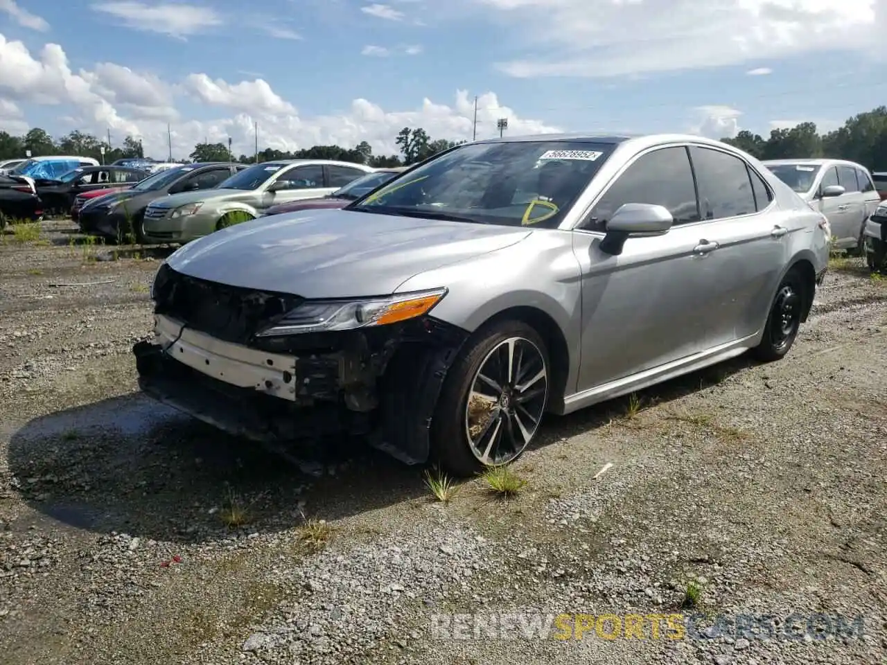 2 Photograph of a damaged car 4T1K61AK5LU395640 TOYOTA CAMRY 2020