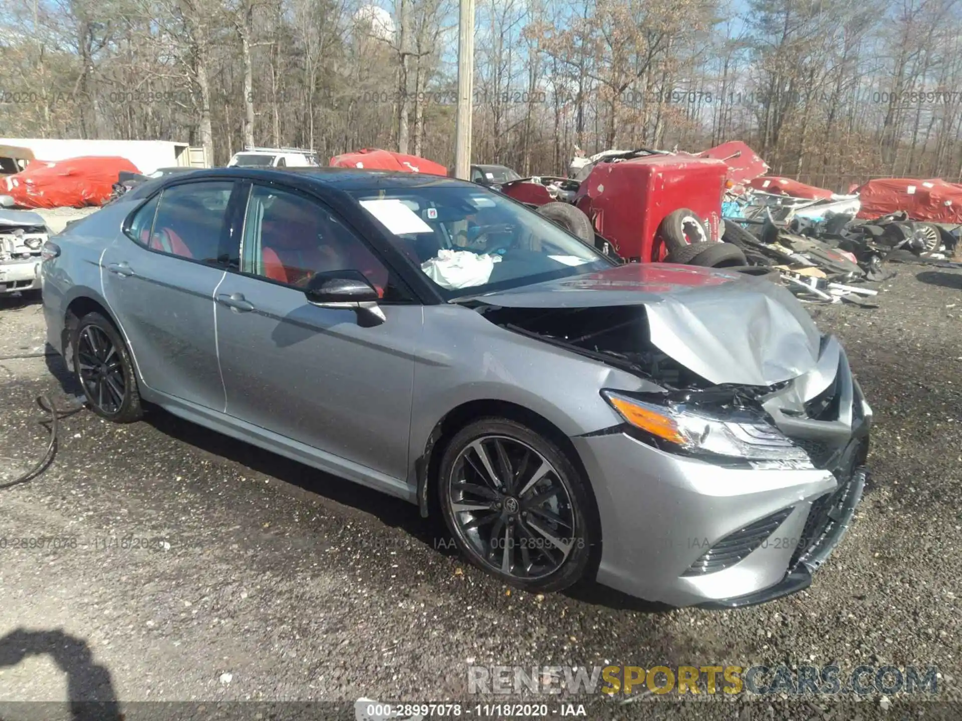 1 Photograph of a damaged car 4T1K61AK5LU398747 TOYOTA CAMRY 2020