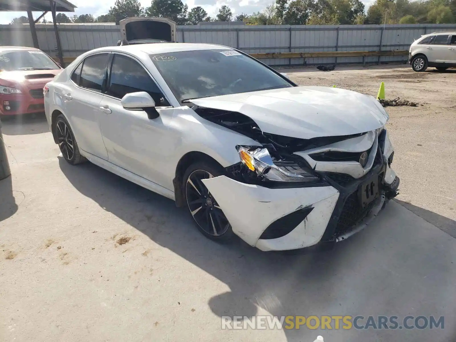 1 Photograph of a damaged car 4T1K61AK5LU859073 TOYOTA CAMRY 2020