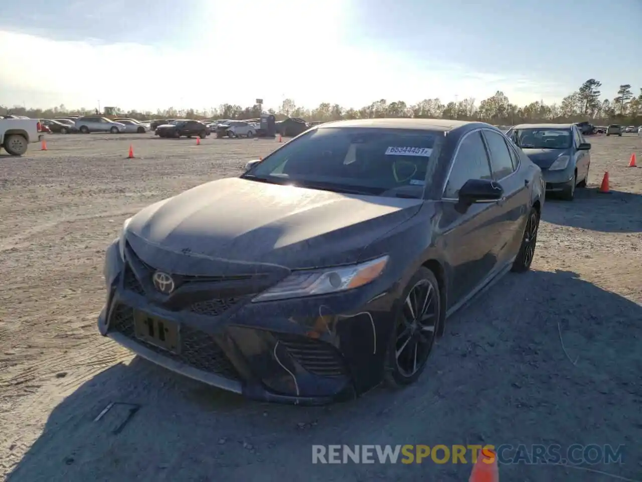 2 Photograph of a damaged car 4T1K61AK5LU865827 TOYOTA CAMRY 2020